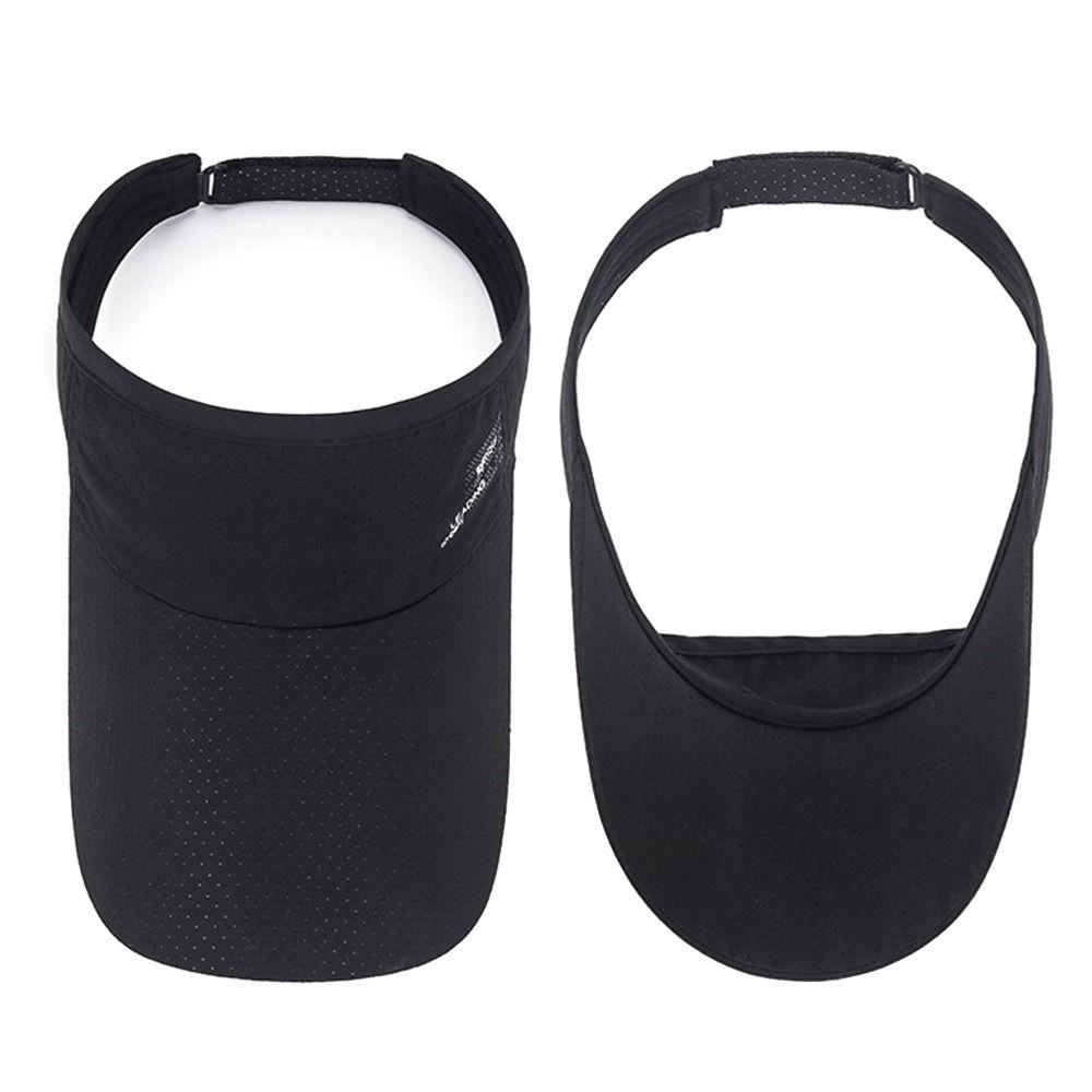 Summer Breathable Sun Hat Quick-drying Top Empty Baseball Cap Casual Adjustable Sports Visor Running