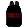Stranger Things Cartoon Backpack Student Backpack KTB