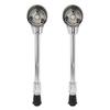 Pair Bass Drum Leg with Fixed Bracket Anti‑Rust Stable for Percussion Instrument