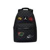 Jordan Monogram Series Checkerboard Badge Backpack Unisex Backpack Blue Black JD2543010AD-001