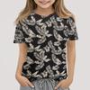 Toddler Girl Boy T-Shirts Kids Top Boys And Girls Printed Short Sleeved T-shirt