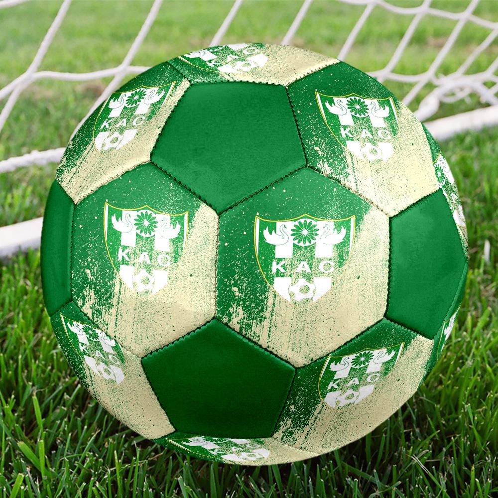 Kenitra Athletic Club kac Indoor Soccer Ball Colorful All Ages Size 5 Machine Stitched PVC Competition Ready Durable High-Bounce