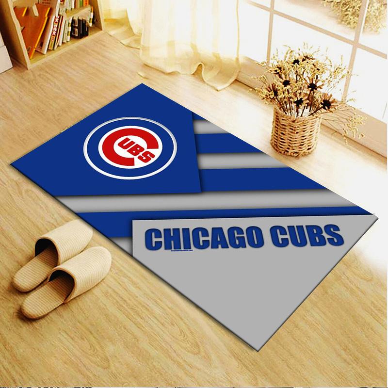 Chicago Cubs Carpet Rug for Living Room Bedroom Home Sofa Decoration,Kids Play Non-slip Floor Mat