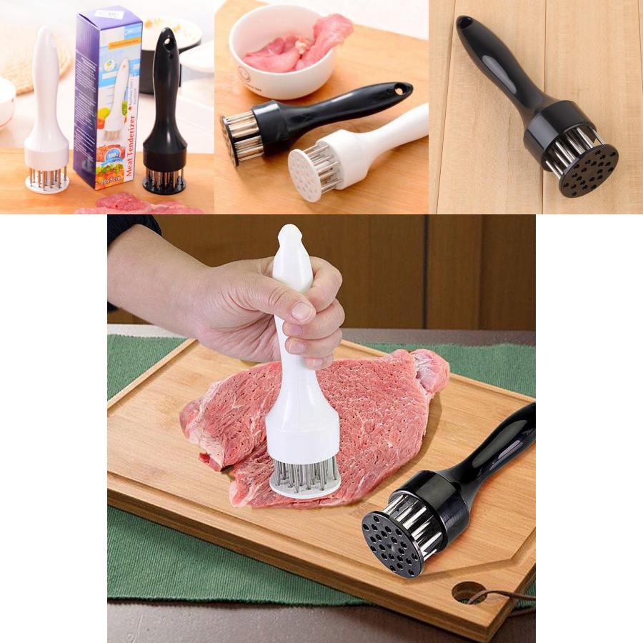 Steak Pork Chop Fast Tender Meat Needle Tenderizer Kitchen Tool Meat Tenderizer