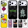 Vegan Friends Not Food Shockproof Phone Case for iPhone 17 Air 16e 15 11 12 14 13 Pro Max Cover Coque