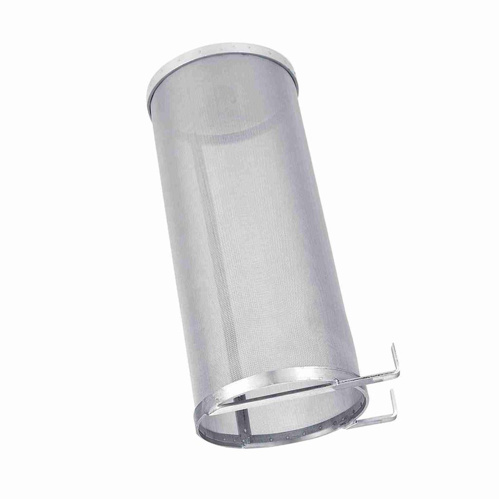 300   Edelstahl Hausgebrau Bier Hopfen-Netzfilter Sieb #1 10 x 25,5cm