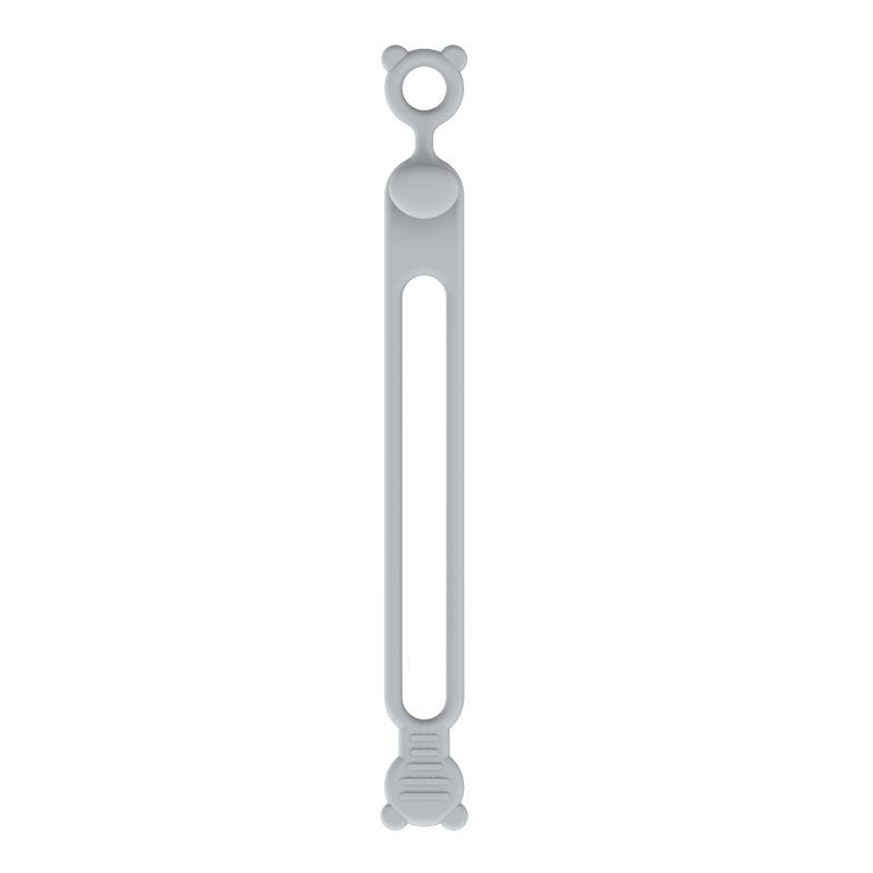 10 Pièces Organisateur de Gestion de Câbles Réutilisable Attaches de Câbles en Silicone Organisateur de Cordon Élastique Polyvalent pour Fixer les Câbles Fils