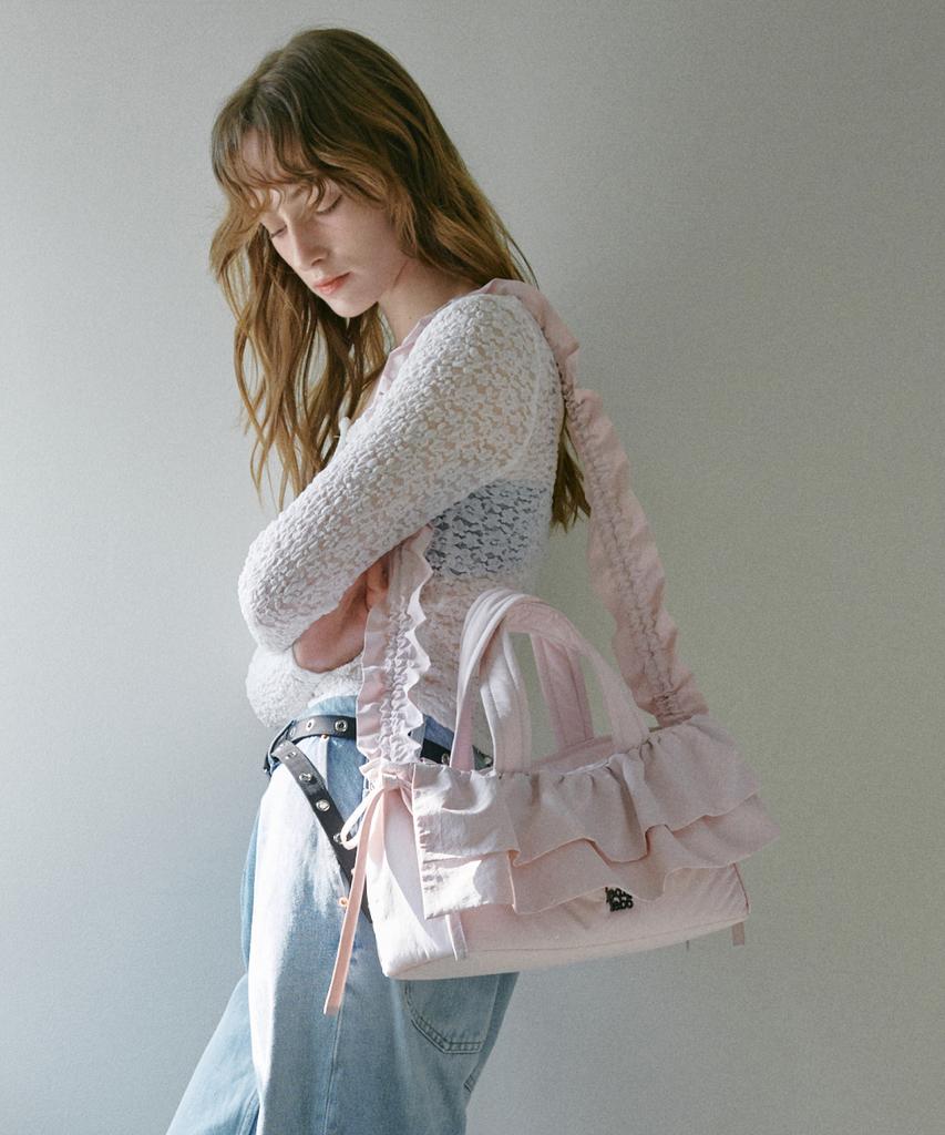 Jedrefeb5 Tiered Ruffle Bag Medium