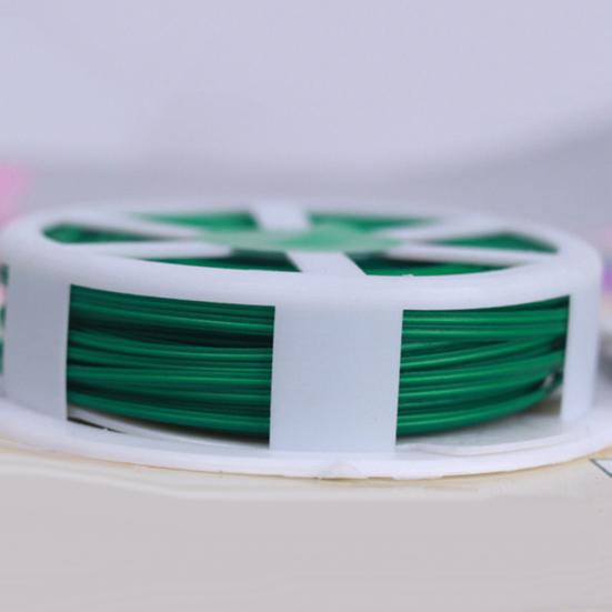 Portable Heavy Duty Plastic Coated Roll Wire Twist Ties Gardening Plant Tool