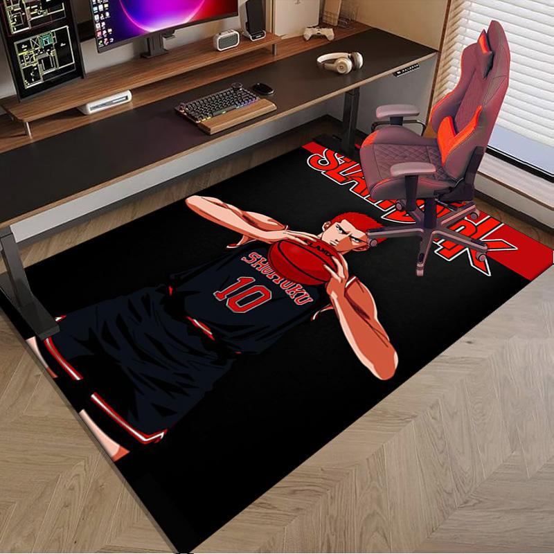 Slam Basketball Heroes Carpet, Chair Rug,Rug for Office Bedroom Living Rooms, Doormat Decor Fan Gift Christmas Gift