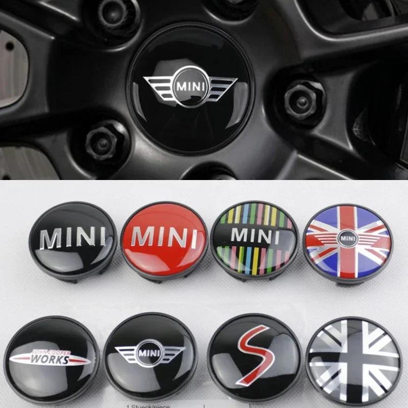 4pcs-54mm Bmw Group For BMW MINI COOPER Countryman JCW Modified Hub Cover Mizi Banner Wheel Center Standard Tire Parts.