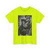 Gorilla Sendet eine Nachricht mit Haltung Unisex T-Shirt für Männer Frauen mit Frechheit Unisex T-Shirt