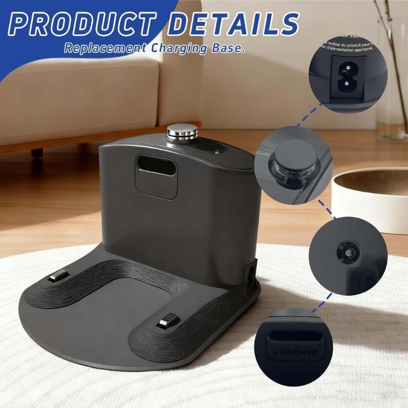 Nabíjecí stanice pro vysavač s napájecím kabelem Nabíjecí dok pro robotické vysavače řady 500 600 700 800 900