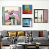 Modern Minimalist Art Canvas Paintings David Hockney Posters and Prints Wall Art Picture for Living Room Home Decoration Cuadros
