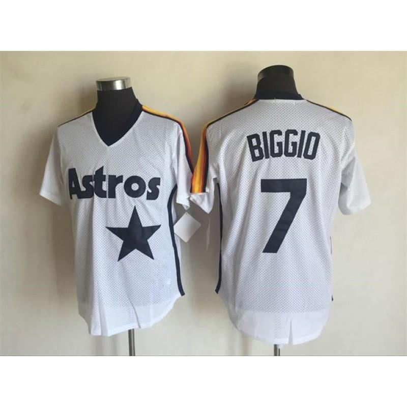 Camiseta Deportiva Unisex de Algodón Ligero con Bordado de la Camiseta de Béisbol Vintage de los Houston Astros