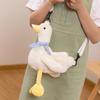 Süße Ente Plüsch Schultertasche Geldbörse gelb weiße Ente Tasche Spielzeug Geburtstagsgeschenk Tier gefüllte Gans Puppe Satchel