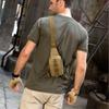 Tactical Chest Bag Military Trekking Pack EDC Sports Bag Shoulder Bag Crossbody Pack Assault Pouch for Hiking Cycling Campinga