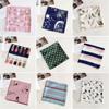 Fashion Women Small Vintage Hair Tie Band Head Neck Square Scarf Silk Feel Satin