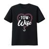 Tow Truck Wife T Shirt Driver Towing Vintage Washed Comfortable Stylish Breathable Graphic Top For Everyday Wear Slightly
