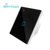 Micro-Link Smart WiFi Touch Switch with Voice Control for Timer Functions, Compatible with Google Assistant and Alexa
