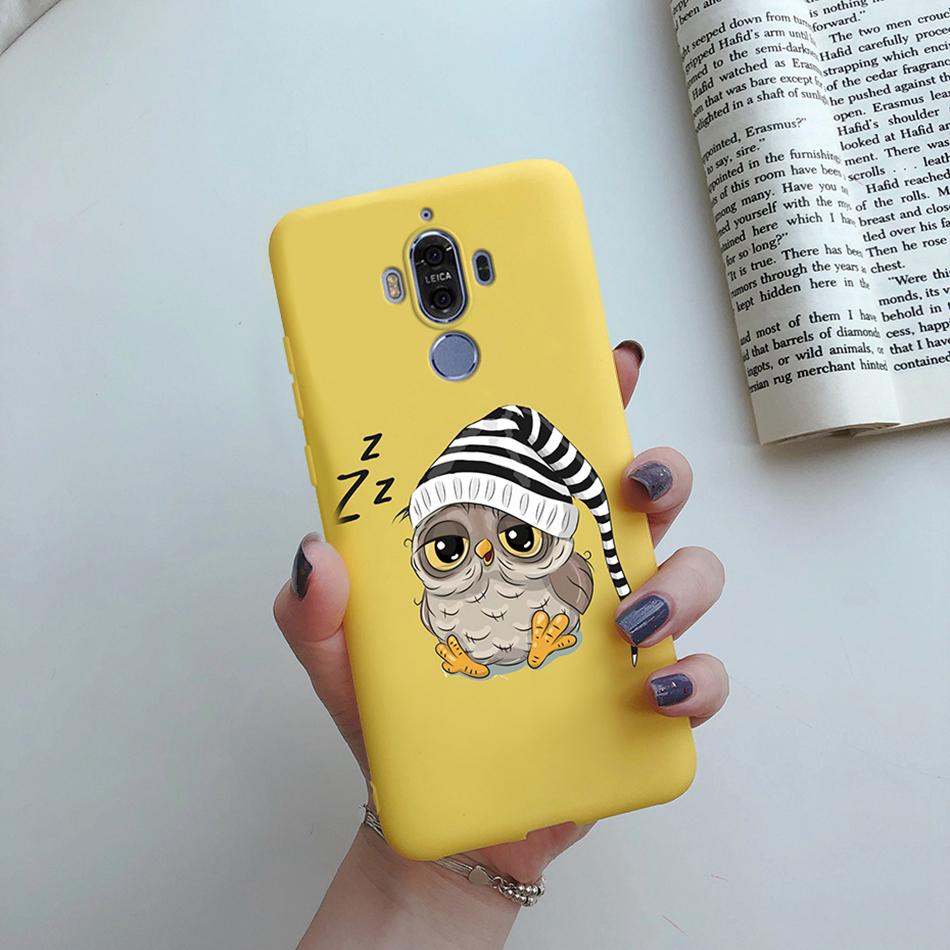 Silicone Case for Huawei Mate 9 10 Pro Soft TPU Protective Cute Butterfly Flower Phone back cover Mate9 Mate10 10Pro Case fundas