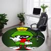 1pc Looney Tunes Marvin The Martian Office Round Area Rug, Under Office Chairs Bedroom Living Room Home Decor A1022297