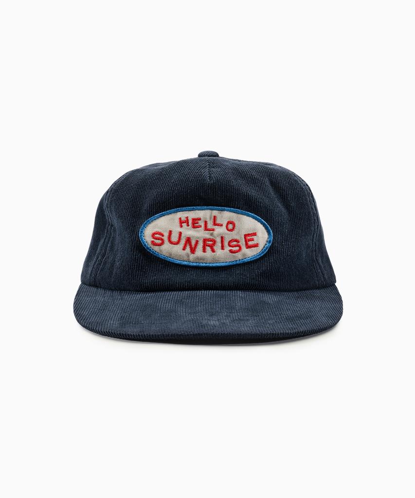 HELLO SUNRISE Doodle Patch Rx Fit 5P Cap_Navy