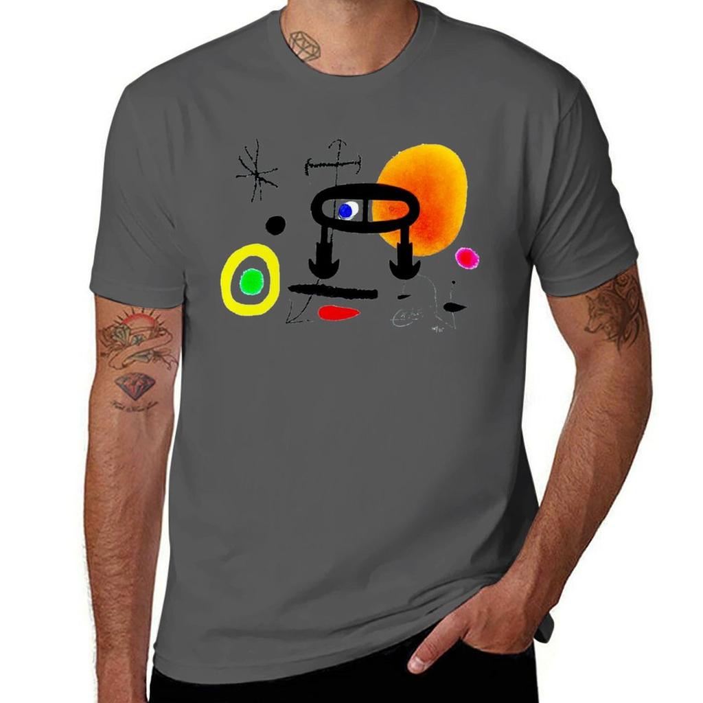 Joan Read Miró Nie Wie Gelernt Abstrakt Surrealismus Zu Ich T-Shirt Arbeitskleidung Leichtes T-Shirt