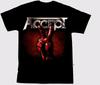 ACCEPT Album Tour Koncert Čierne Unisex S M L 234XL D540 Unisex Tričko