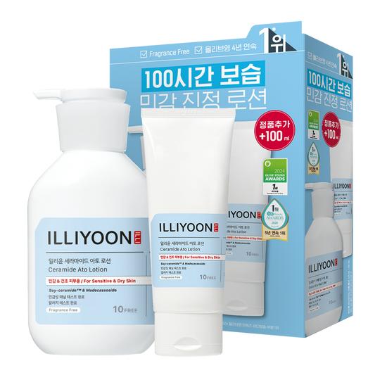 ILLIYOON Loção Ceramide Ato 334ML+100ML (Produto Planejado/Individual)