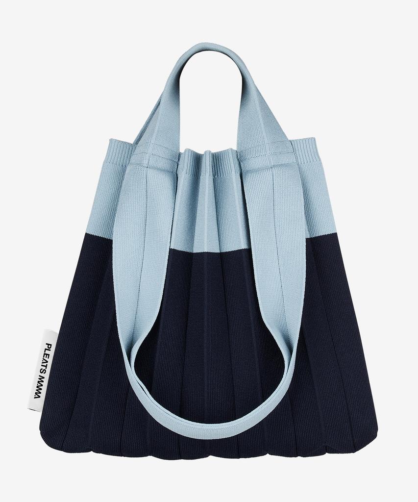Pleatsmama Two-Way Shopper Bag Navy