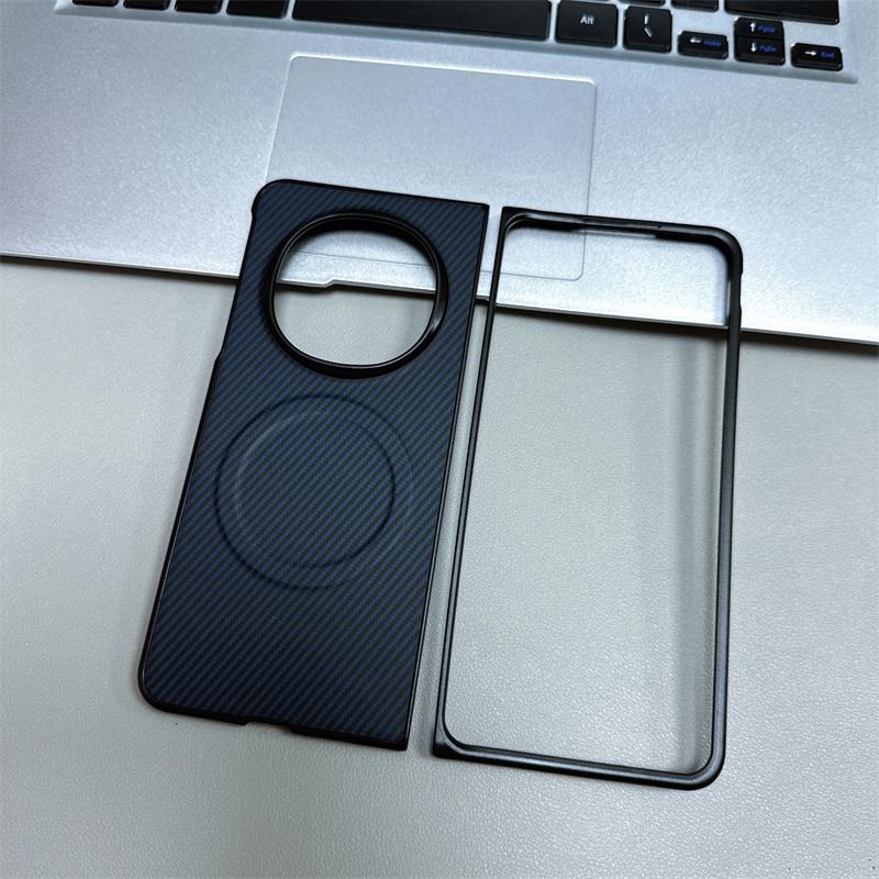 For OPPO Find N5 Case Hard PC carbon fiber magnetic Wireless charging Slim Protective Back Cover For Find N3 N5 N2 Flip Shell
