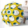 1pc Eyes Pattern Folding Umbrella , 8 Ribs Casual Durable Lightweight Portable Travelling Umbrella For Men & Women Yy250728094
