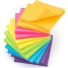 YISAN Sticky Notes 3x3 Inch, Bright Colors,12 Pads Self-Stick Pad,50 Sheet/Pad for Office,Home,71136