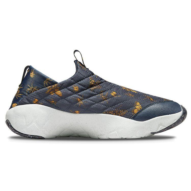 Nike ACG Moc 3.5 Bleu Tonnerre Chaussures Homme Noir Sommet-Blanc Ocre Jaune DR1025-400