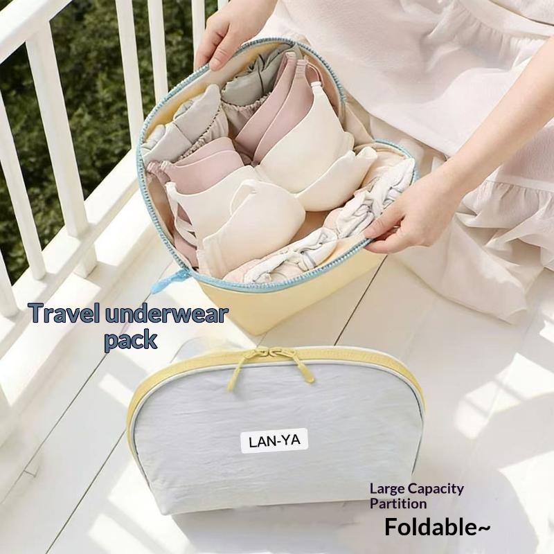 1Pcs Three-In-One Compression Function Clothing Storage Bag Lightweight Portable Multi-Purpose Underwear Storage Bag