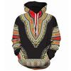 New African Hoodie Tribal Dashiki 3D Print Men Women Streetwear Hoodies Oversized Pullover Hooded Sweatshirts Kids Tops Clothing