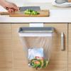 Bolsa de basura de plástico portátil para cocina, bolsa colgante, soporte para bolsas de plástico, estante de almacenamiento colgante, estante para basura, bolsa para estante de almacenamiento