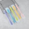 Large Semi-Transparent Food-Grade Silicone Scraper Spatula for Baking