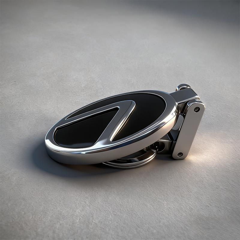 Interior Stickers 1Pc Car Key Chain Keyring Pendant Metal Keychain Holder Accessories For Lexus RX 300 IS 250 300 GX 400 460 UX MY3