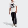 adidas Originals Trefoil Msg Ss Tee With Earth Logo Men Tops White FM2256