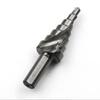 4-16.5mm HSS Step Drilll Bit For Wood Metal Hole Cutter Drilling Tools Spiral Groove Core Drill Bit