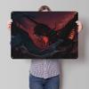 Cataclysm D Printed Texture Poster Personalized Wall Art Retro Metal Tin Signs for Home Decor Room Accessories House Wand Deko