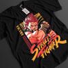 Maglietta Street Fighter Maglietta Akuma Maglietta Chun Li Top Ken Maglietta Anime da Combattimento