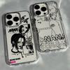Anime Meisje Nanas OsakiS Telefoonhoesje Voor iPhone 17e 17 16 15 14 13 12 11 mini Pro Max X XR XSMAX Air Plus Transparante Zachte Hoes