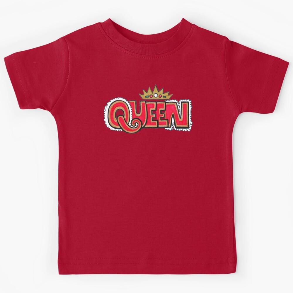 Queen with Crown Kids T-Shirt