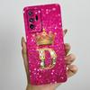 Case For Samsung Galaxy Note 20 Ultra Luxury Crown Letter Liquid Silicone Back Cover Soft Funda For Samsung Note20 20Ultra Coque
