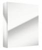 Salsa Hanging Bathroom Cabinet with Mirror, White, 60x50x15 Cm
