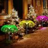 Solar Garden Lights Outdoor Waterproof Fiber Optic Jellyfish Lawn Lights Outdoor Patio Villa Yard Decor Night Light XYZ