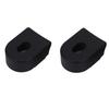 1 Pair 2 Pcs Crank Arm Protective Soft Cover Sleeves Boots Bike Accessory (Black)